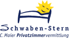 Privatzimmervermittlung Schwaben-Stern Print Logo